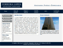 Tablet Screenshot of ferreiralopes.com